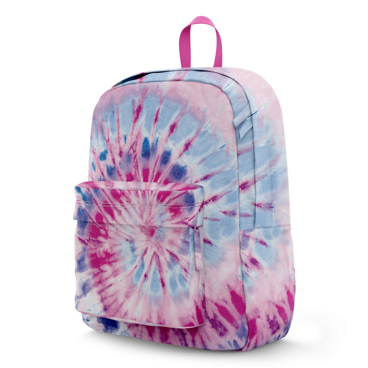 Top Trenz Tie Dye Backpack Razzy Purple School Bag Bags