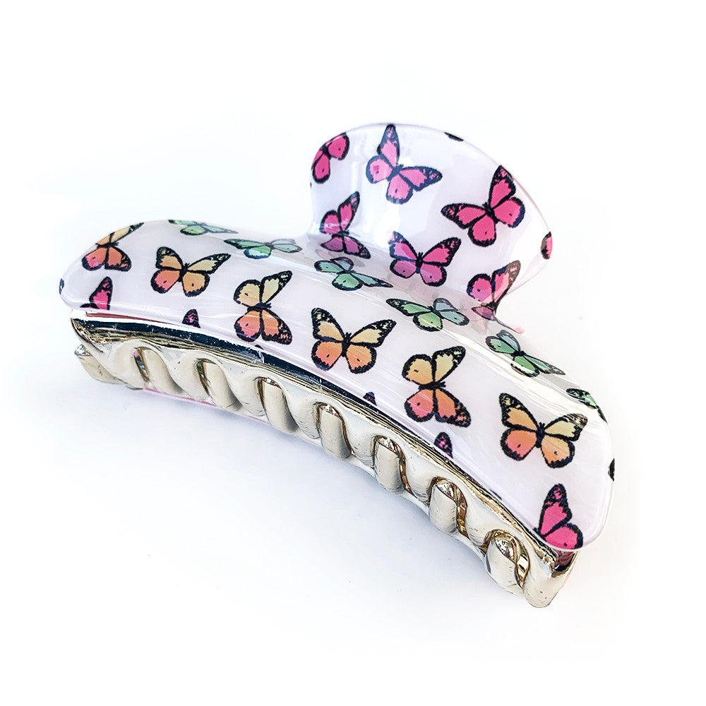 Top Trenz Butterfly Claw Clip Large - Trendy Hair Accessory Accessories