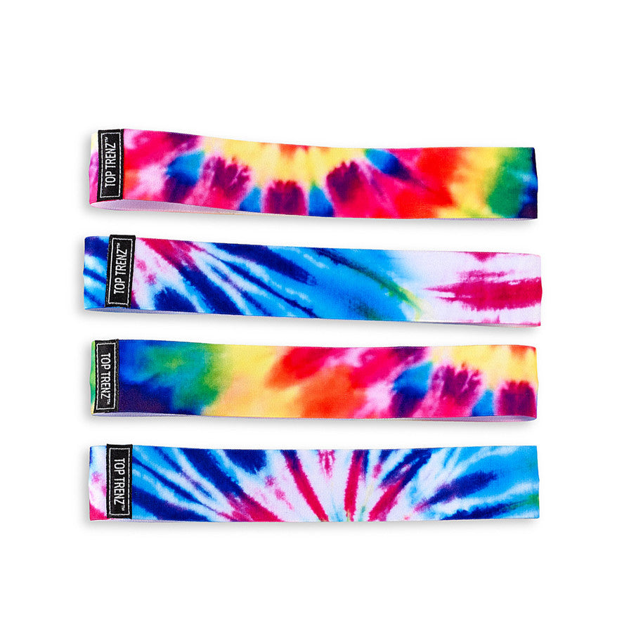 Top Trenz Tie-Dye Lycra Headband Accessories