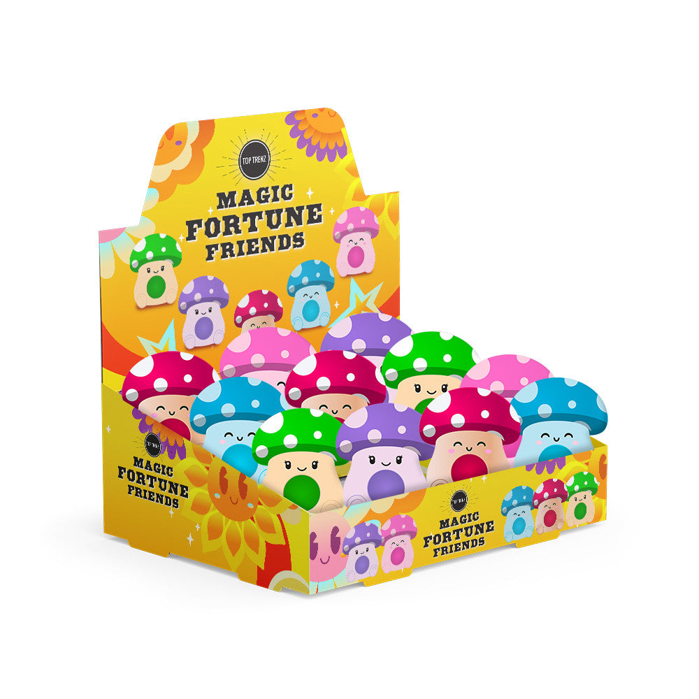 Top Trenz Magic Fortune Character Mushroom Plush Fidget Squishy Toy Toys|Plush
