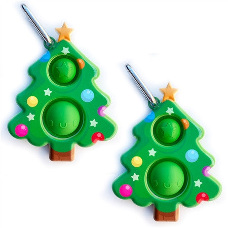 Top Trenz OMG Mega Pop - Christmas Tree Keychain Toys|Holiday