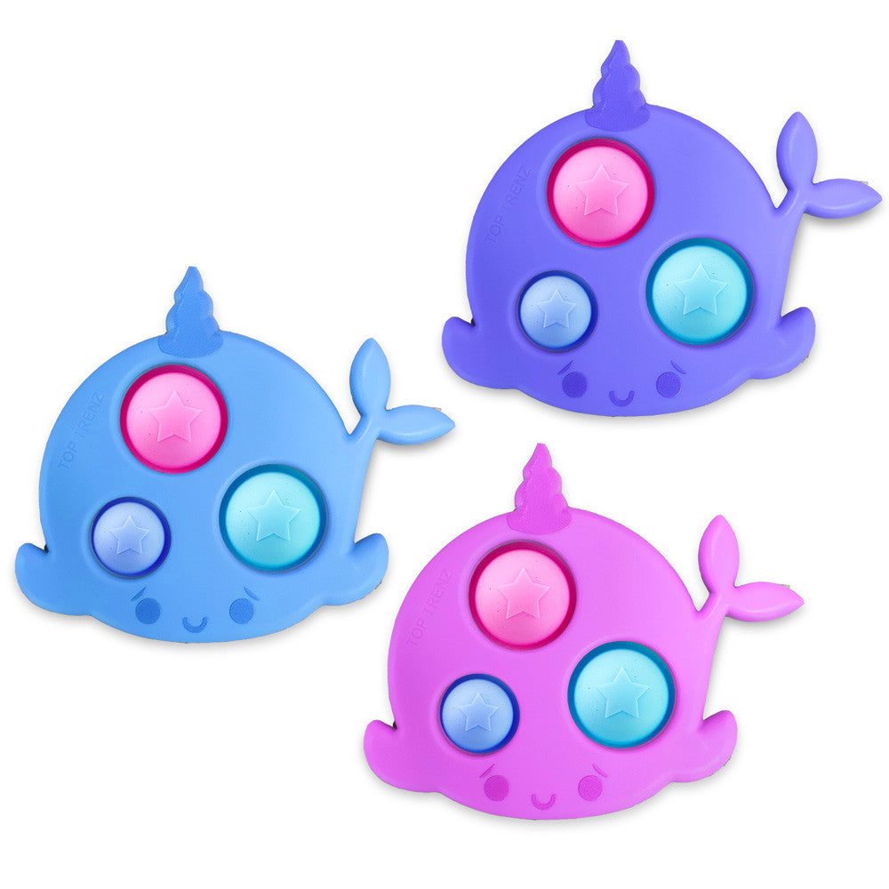 Top Trenz OMG Mega Pop Narwhal Mini Poppies Toys