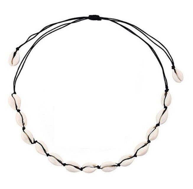 Top Trenz Adjustable Shell Necklace Accessories