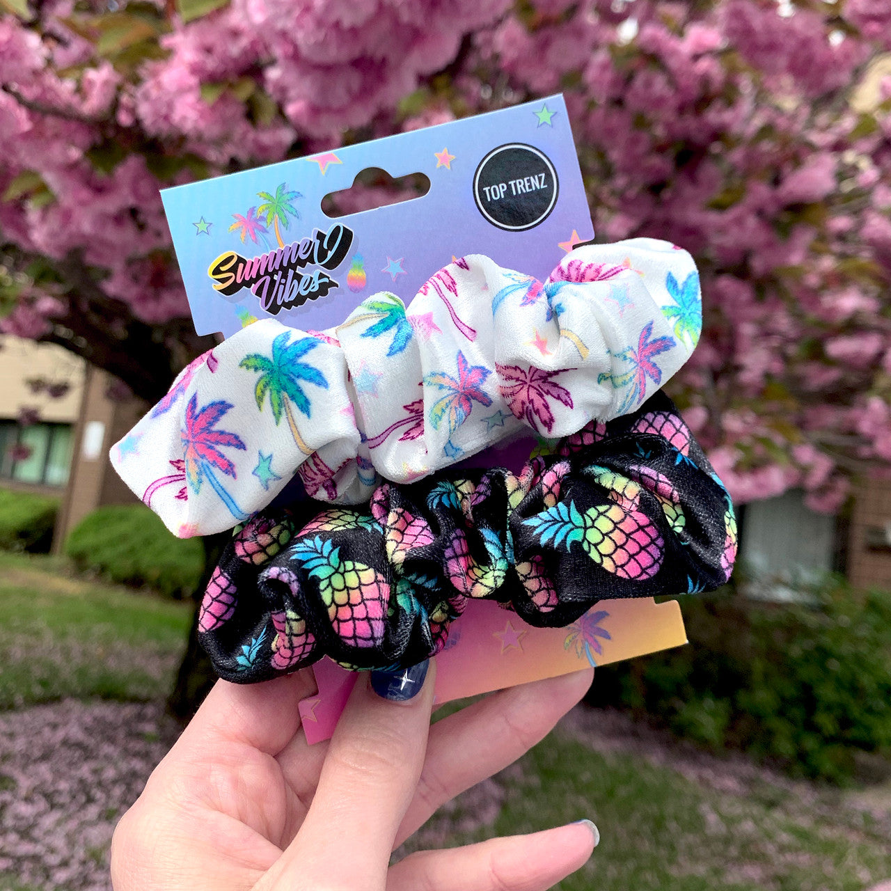 Top Trenz Top Selling Vacation Vibe Scrunchies Accessories