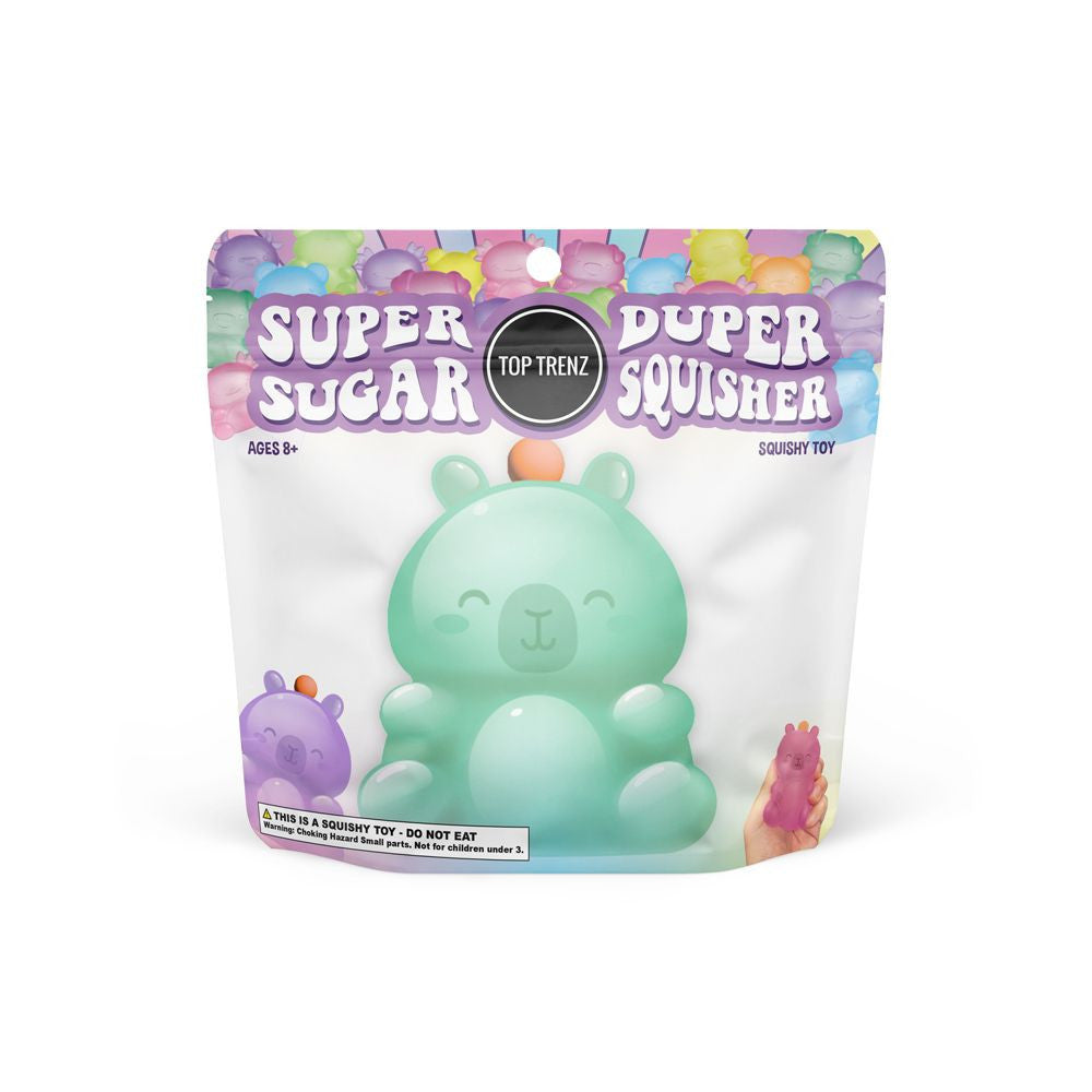Top Trenz Charlie the Capybara Sugar Squisher™ - Fidget & Stress Toy Toys