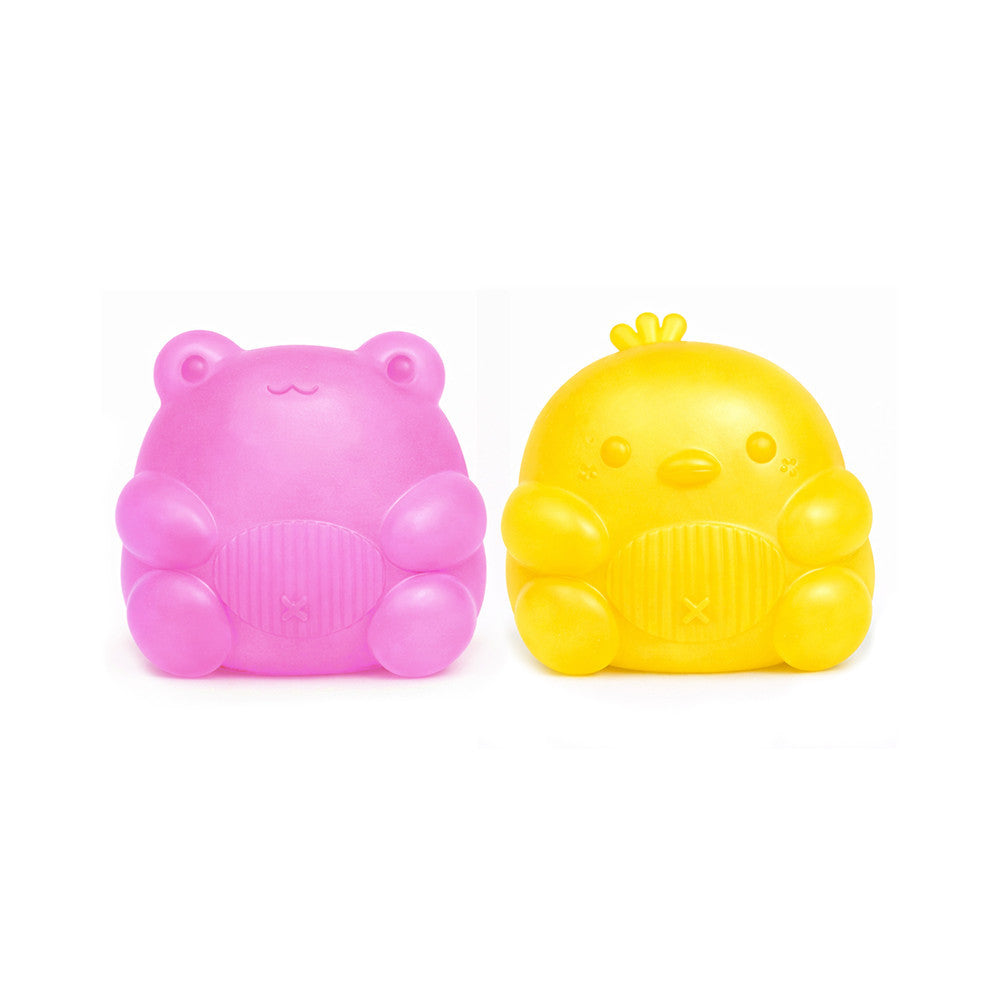 Top Trenz Super Duper Sugar Squishers Mini Animals 2-Pack - Froggies & Duckies Toys
