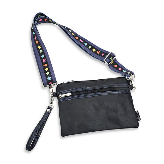 Top Trenz Trendy Faux Leather Waist And Crossbody Bags For Kids Bags