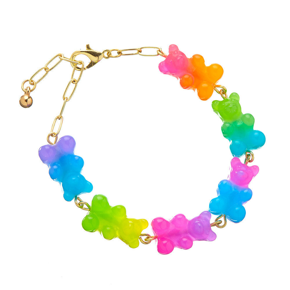 Top Trenz Adorable Bear Charm Bracelet for Kids And Tweens Accessories