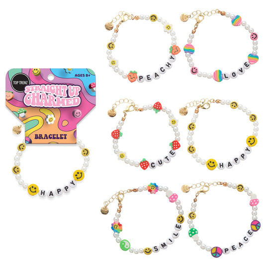 Top Trenz Versatile and Stylish Kids' Beaded Bracelet Accessories