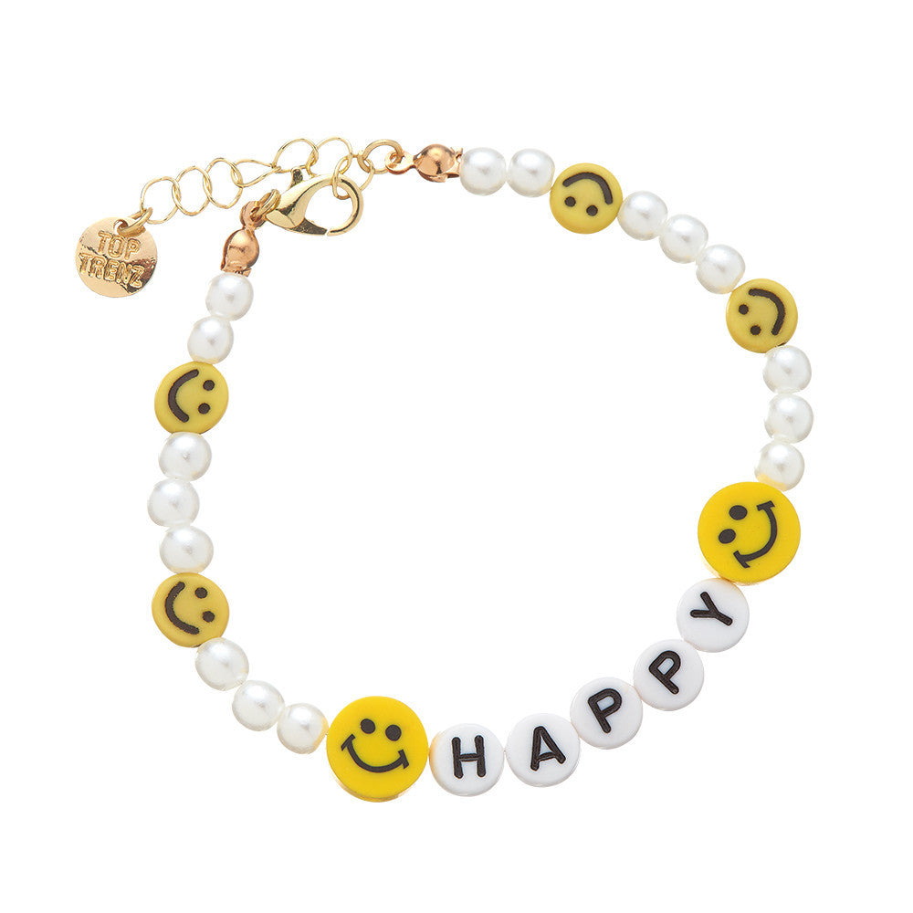 Top Trenz Versatile and Stylish Kids' Beaded Bracelet Accessories