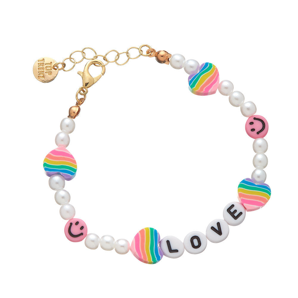 Top Trenz Versatile and Stylish Kids' Beaded Bracelet Accessories