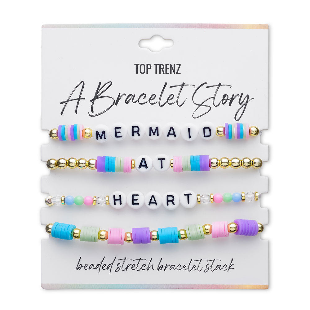 Top Trenz Bracelet Story: Mermaid at Heart – Fun in the Sun Bracelet Set Accessories