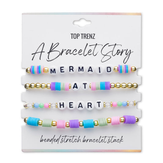 Top Trenz Bracelet Story: Mermaid at Heart – Fun in the Sun Bracelet Set Accessories