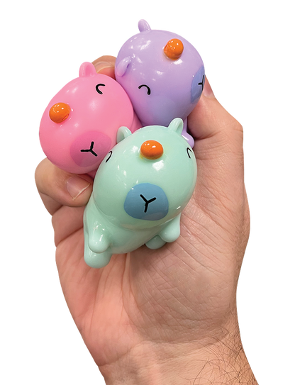 Top Trenz Sticky Fidget Bubble Foam Capybara Toy Toys