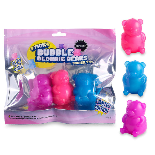 Top Trenz Sticky Fidget Bubble Blobbie Bears Toys|Holiday