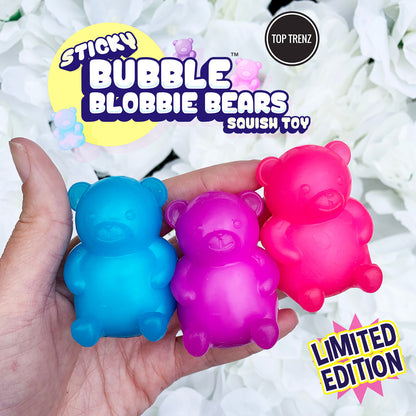 Top Trenz Sticky Fidget Bubble Blobbie Bears Toys|Holiday