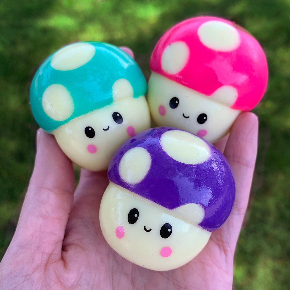 Top Trenz Mushroom-Shaped Bubble Fidget Foam Toy Toys
