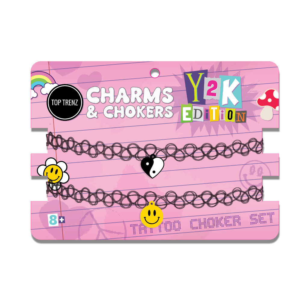 Top Trenz Tattoo Charm Accessory Necklaces For Kids And Tweens Accessories