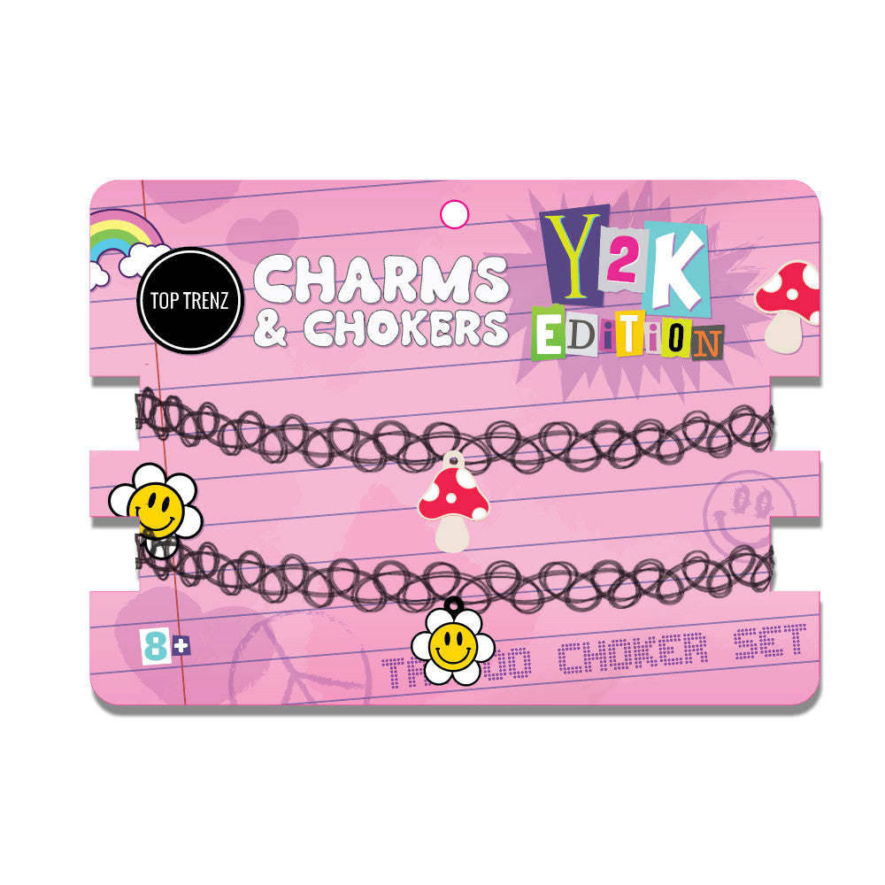 Top Trenz Tattoo Charm Accessory Necklaces For Kids And Tweens Accessories