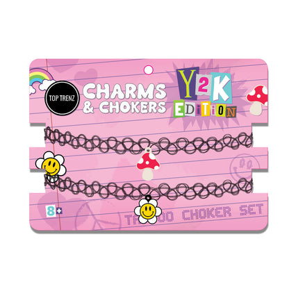 Top Trenz Tattoo Charm Accessory Necklaces For Kids And Tweens Accessories