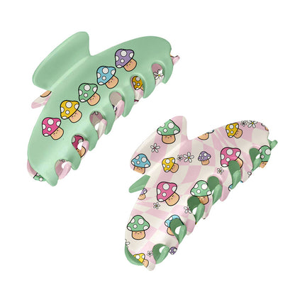 Top Trenz Large Two Sided Character Printed Claw Hair Accessory Clip Accessories