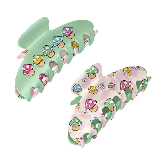 Top Trenz Large Two Sided Character Printed Claw Hair Accessory Clip Accessories