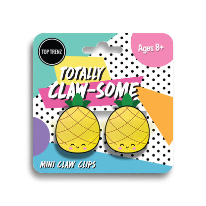 Top Trenz Mini Pineapple Claw Clips Accessories