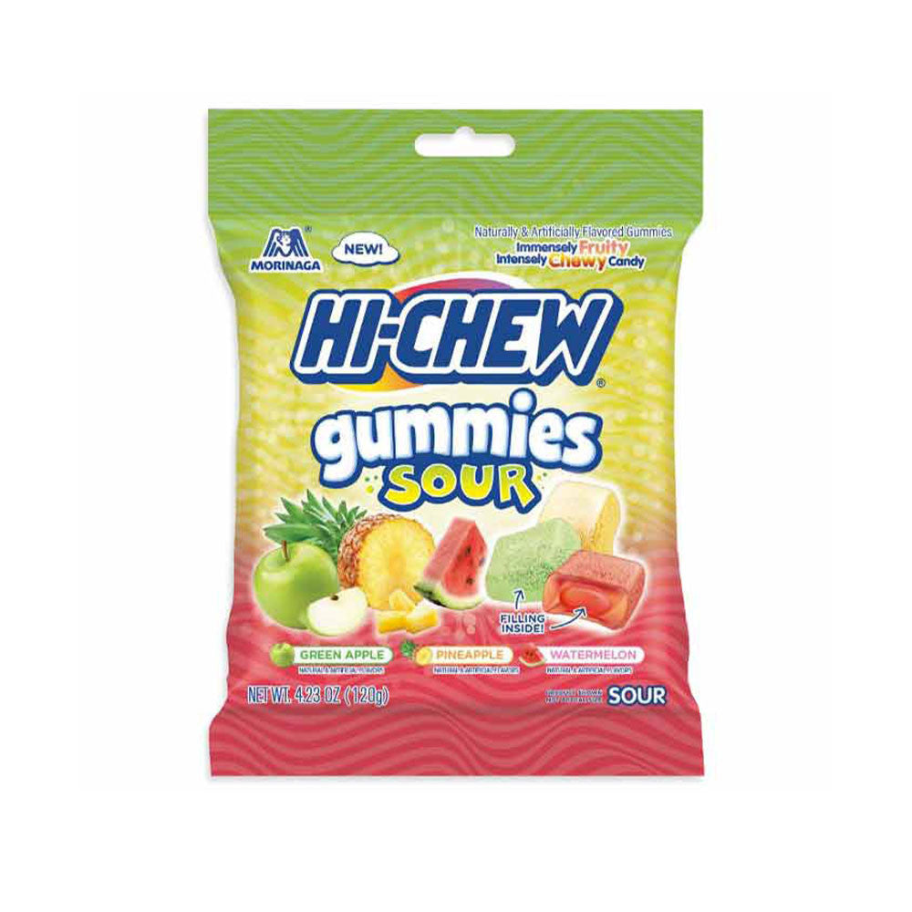 Top Trenz HI-CHEW Gummy Sour - Fruity Flavor Innovation in a Gummy! Candy