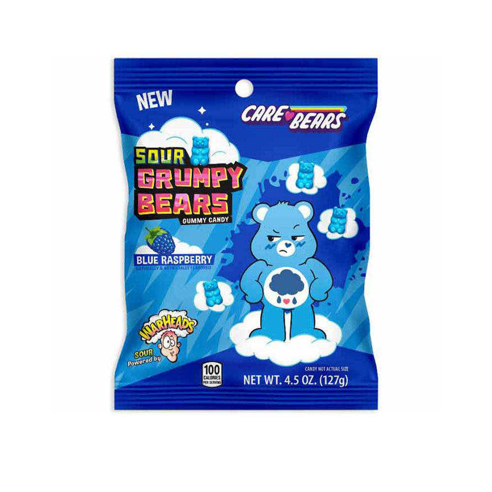 Top Trenz Sour Grumpy Bears Warhead Care Bears - Extreme Sour Flavor Adventure! Candy