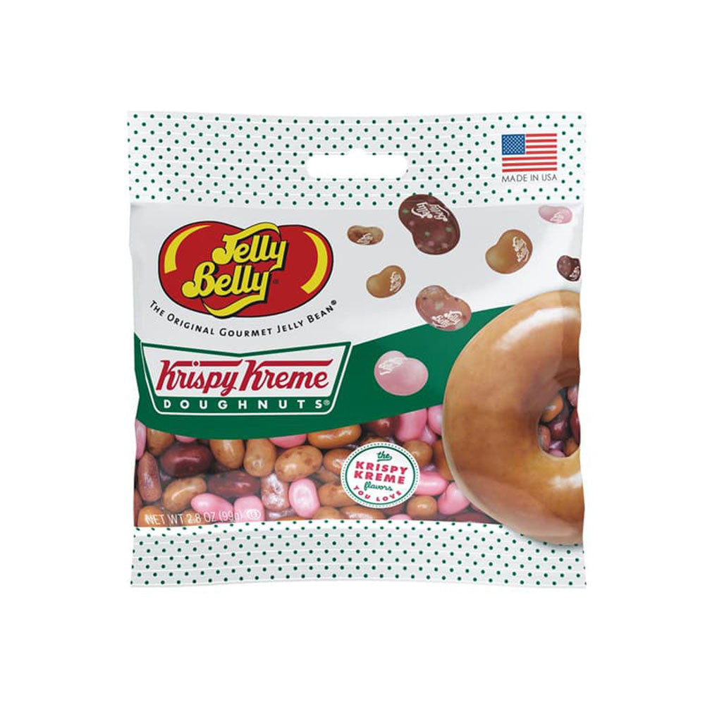 Top Trenz Jelly Belly Krispy Kreme Doughnut Jelly Beans - Viral Doughnut-Flavored Candy! Candy