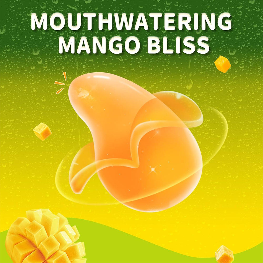 Top Trenz Peelerz - Peelable Mango Gummy - TikTok Viral Candy Made with Real Fruit Juice! Candy