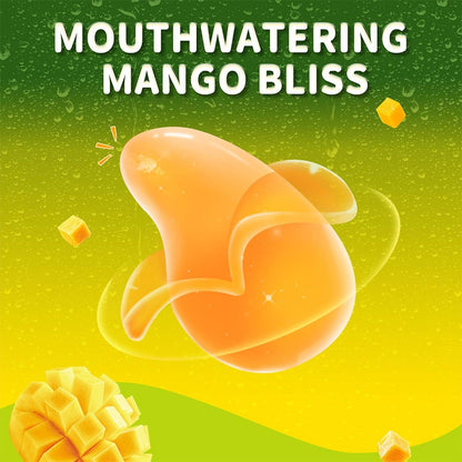 Top Trenz Peelerz - Peelable Mango Gummy - TikTok Viral Candy Made with Real Fruit Juice! Candy