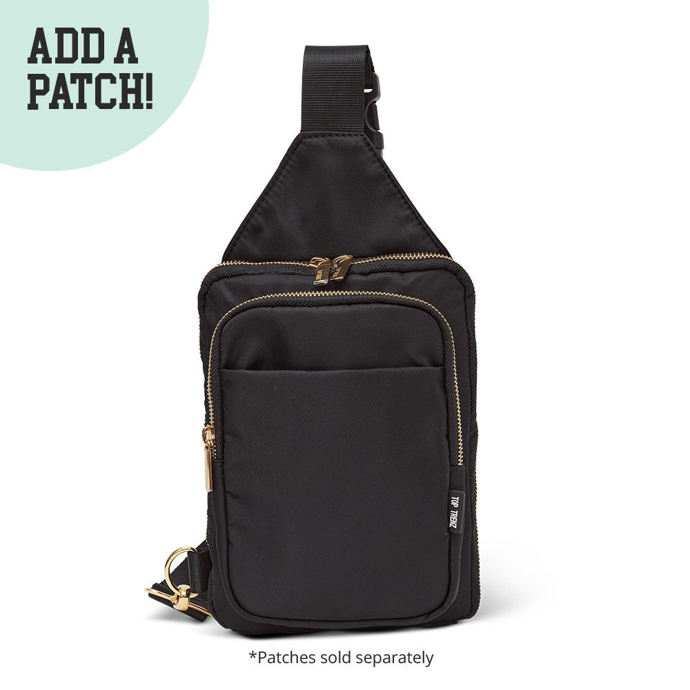 Top Trenz Trendy Nylon Crossbody Sling Bag Bags