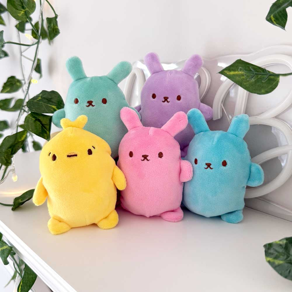 Top Trenz Easter Bubble Stuffed Squishy Friends Plush Fidget Toys|Holiday|Plush