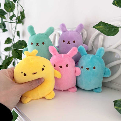 Top Trenz Easter Bubble Stuffed Squishy Friends Plush Fidget Toys|Holiday|Plush