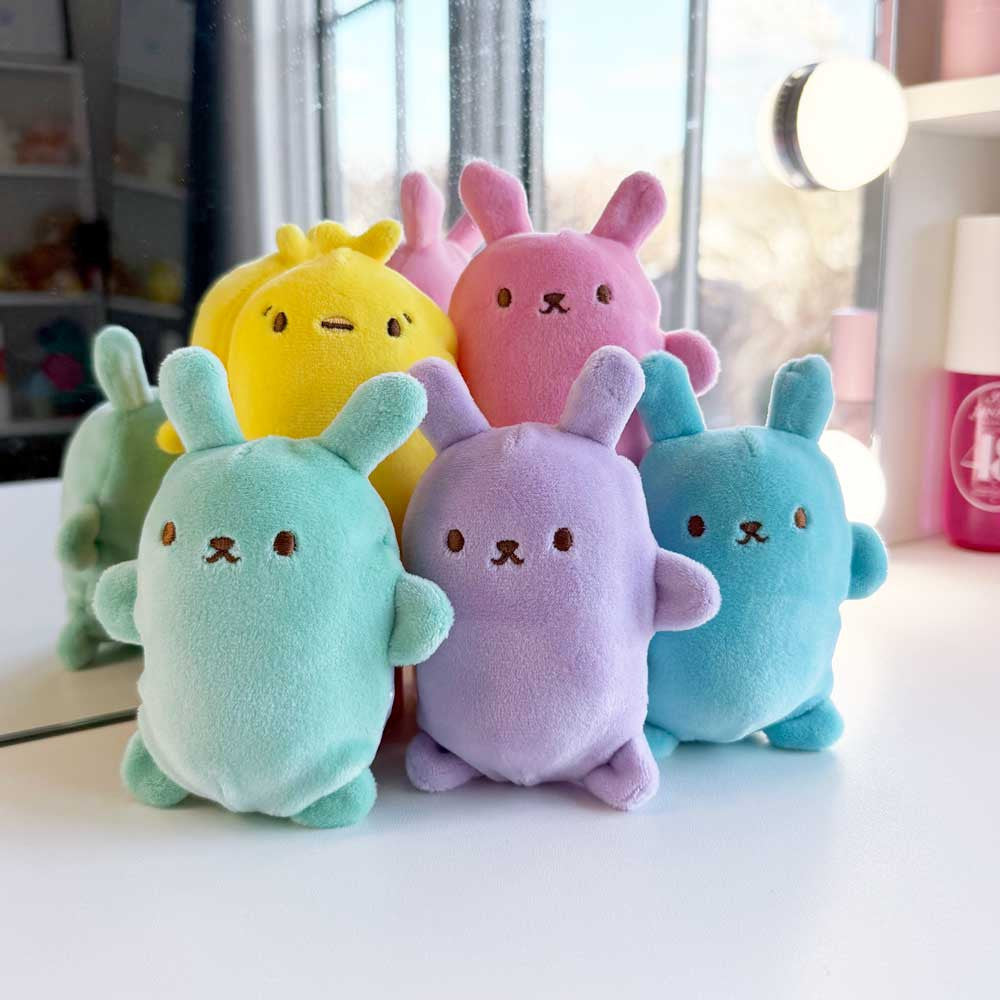Top Trenz Easter Bubble Stuffed Squishy Friends Plush Fidget Toys|Holiday|Plush