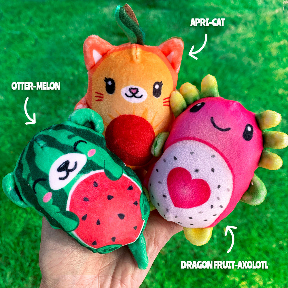 Top Trenz Fruit DNA Bubble Stuffed Plush Toys For All Ages Toys|Plush