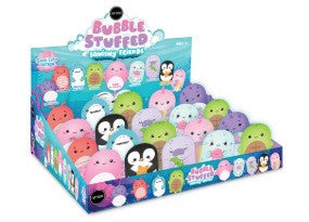 Top Trenz Bubble Stuffed Squishy Friends – Sea Life Edition - Plush Fidget Ball Sensory Toy Toys