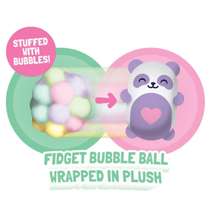 Top Trenz Bubble Stuffed Squishy Friends – Sea Life Edition - Plush Fidget Ball Sensory Toy Toys