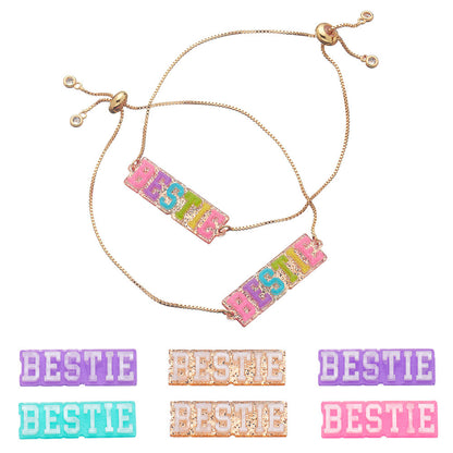 Top Trenz Best Friend Kids' Charm Bracelets Set Accessories