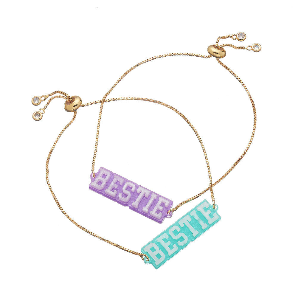 Top Trenz Best Friend Kids' Charm Bracelets Set Accessories