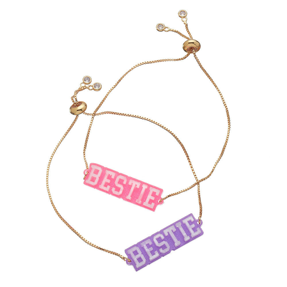 Top Trenz Best Friend Kids' Charm Bracelets Set Accessories