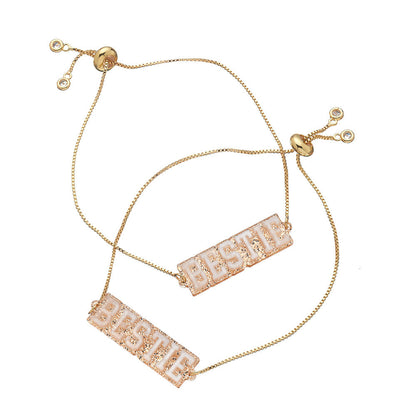 Top Trenz Best Friend Kids' Charm Bracelets Set Accessories