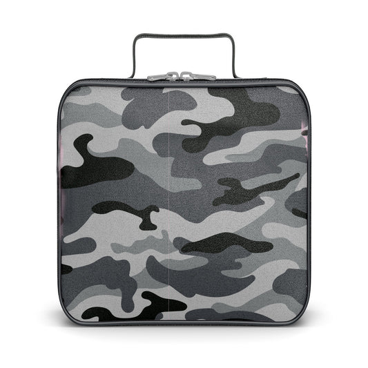 Top Trenz Hot Selling Canvas Color Block Insulated Lunch Box Bags