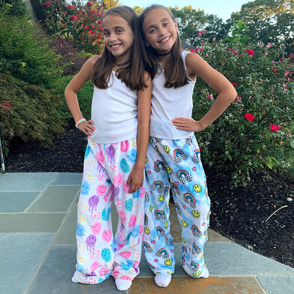 Top Trenz Happy Printed Lounge Sleepwear For Kids And Tweens Apparel