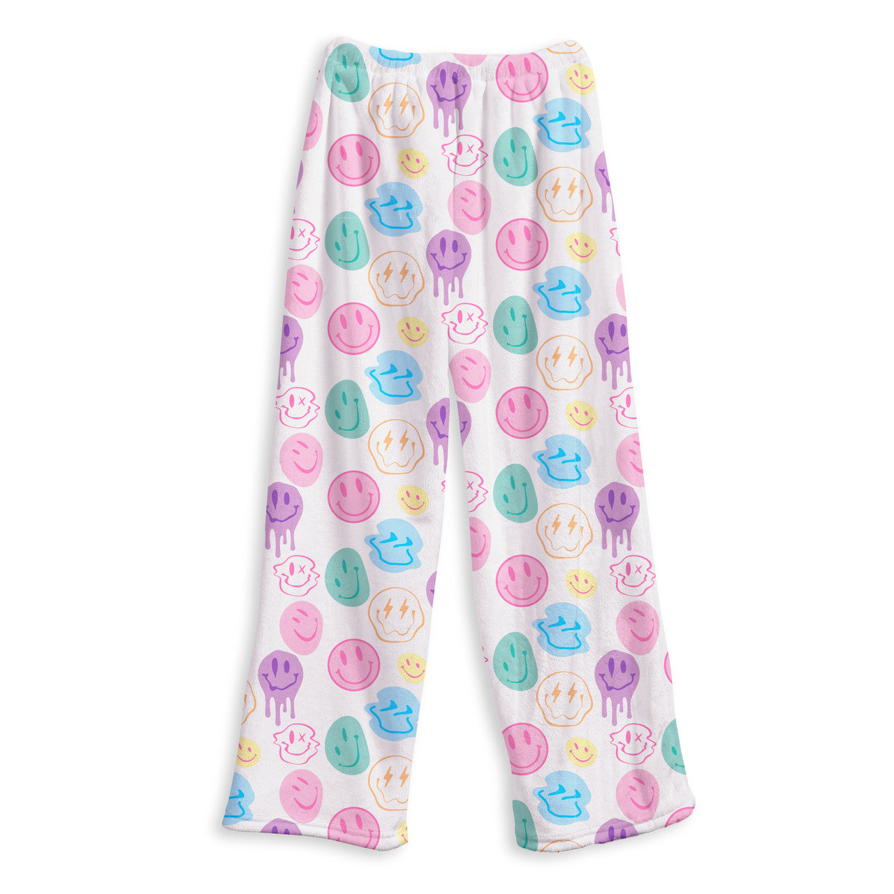 Top Trenz Fuzzy Smile Lounge Sleepwear For Kids And Tweens Apparel