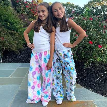 Top Trenz Fuzzy Letter Lounge Sleepwear For Kids And Tweens Apparel