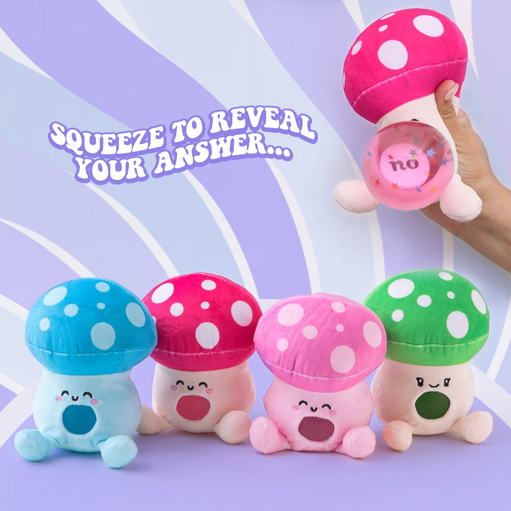 Top Trenz Magic Fortune Character Mushroom Plush Fidget Squishy Toy Toys|Plush