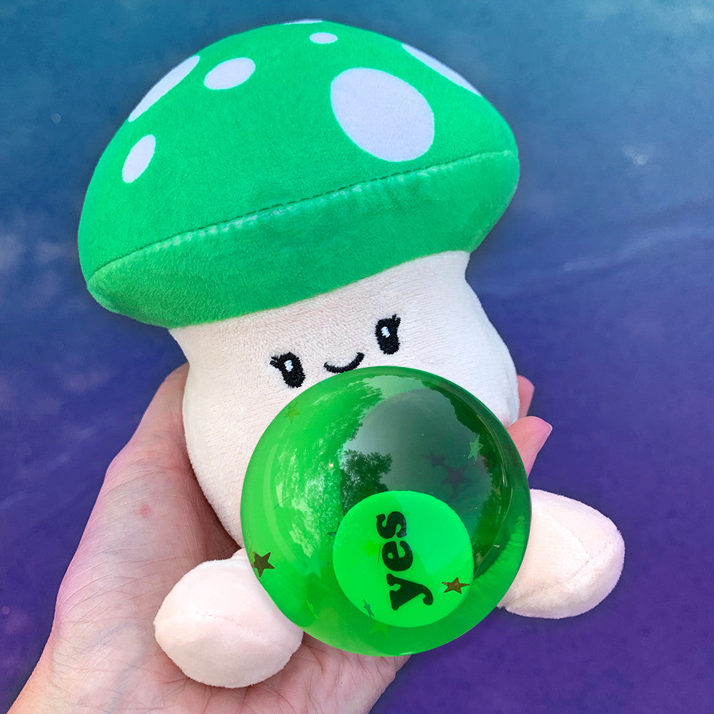 Top Trenz Magic Fortune Character Mushroom Plush Fidget Squishy Toy Toys|Plush