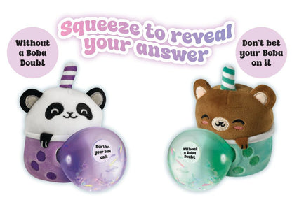 Top Trenz Sweet Bubble Tea Bear Plush Squishy Water Toy Toys|Plush